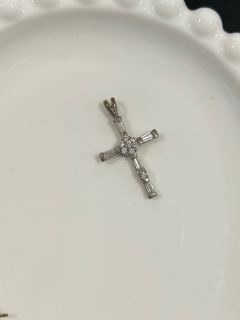 Silver Plated Cross Pendant